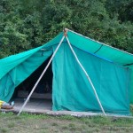 A typical Tent at Eco Camps - Panchgani