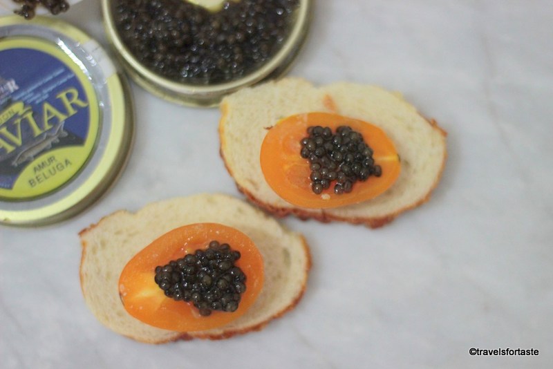 Caviar and Champagne