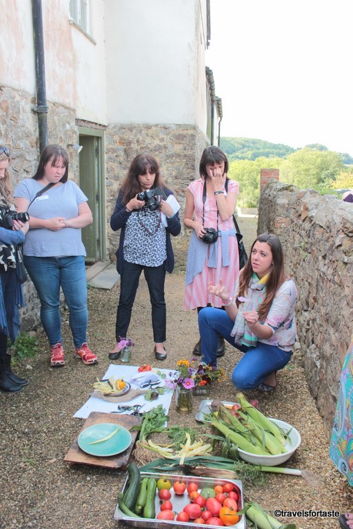 Photography session by Lucy at Foodies 100 BlogCamp 2015 at River Cottage