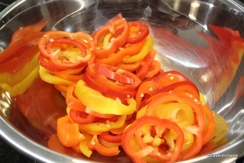 Pickling peppers with Sarsons